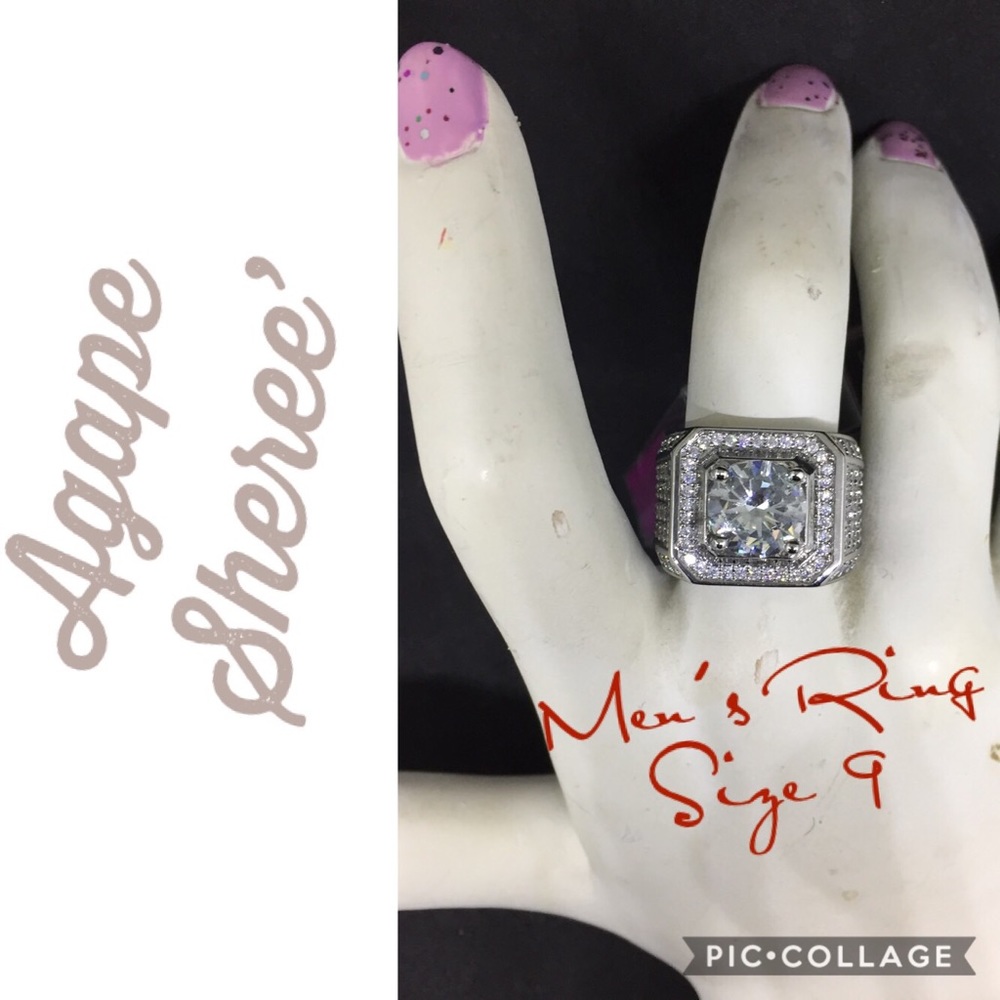 Men’s Ring 925 Sterling Silver Stamped